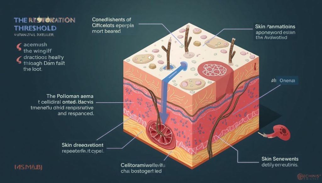 The Restoration Threshold: When Skin Learns to Heal Again